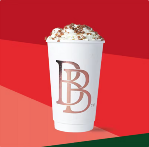 Hot Toffee Nut Latte - Bebax Coffee JVC dubai
