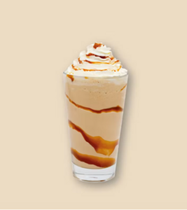 Double Caramel Cream Frappe - Bebax Coffee JVC dubai