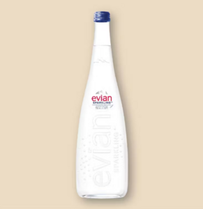 Evian Sparkling Water - Bebax Coffee JVC dubai