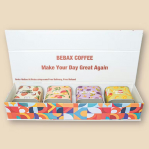 Premium Flavored Beans Box - Bebax Coffee JVC dubai