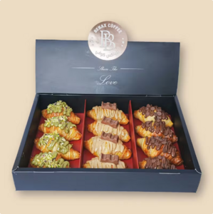 Mix Sweet Croissants Box - Bebax Coffee JVC dubai