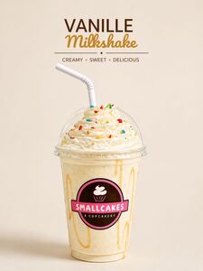 Vanilla Milkshake - Small Cakes Ajman ajman