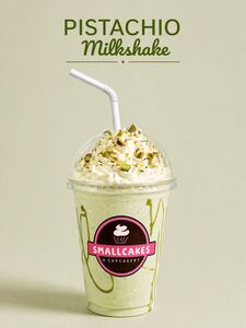 Pistachio milkshake - Small Cakes Ajman ajman
