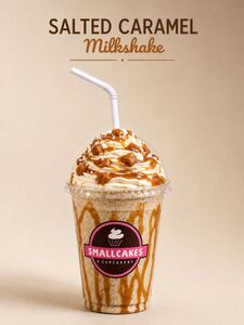 Salted Caramel Milkshake - Small Cakes Ajman ajman