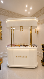 Dessert Cart for 50 Cups - Brokies sharjah