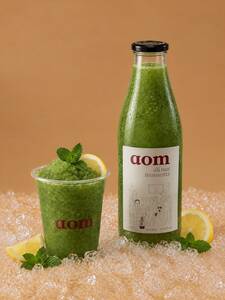 Lemon & Mint 1L - AOM Cafe sharjah