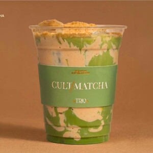 Caramel Shortbread Matcha - TRIO fujairah