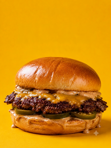 Spicy Beef Burger - Pout abu-dhabi