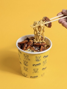 Cheese & Hotdog Ramen - Pout abu-dhabi