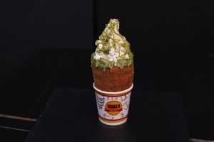 MINI PISTACHIO KUNAFA  - Lumier's Chimney Cake  dubai