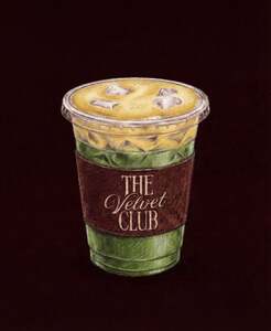 mango matcha - The Velvet Club Cafe abu-dhabi