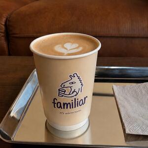 Hot Latte - Familiar Coffee sharjah