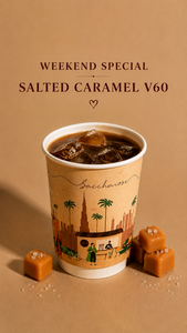 Iced Salted Caramel V60 - Saccharose dubai