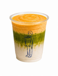 Mango Creme Matcha  - Plaka Cafe dubai