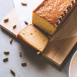Cardamon Loaf Slice - Home Bakery Kitchen dubai