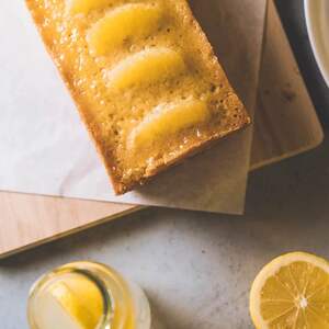 Lemon Loaf Slice - Home Bakery Kitchen dubai