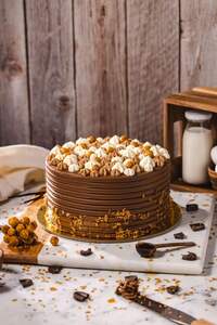 Crunchy Chocolate Cake - Home Bakery Kitchen dubai