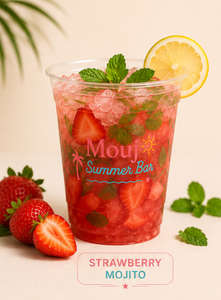 Strawberry Mojito - Mouj Summer Bar sharjah