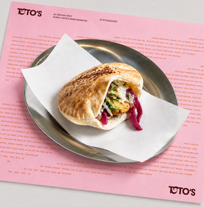 Falafel Sandwich - Teto's dubai