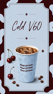 Iced V60 - Filov Cafe dubai