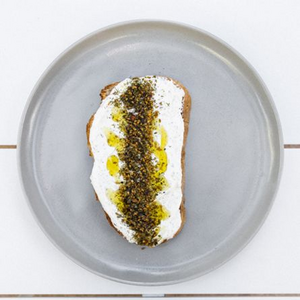 Zaatar Labneh Toastie - 8th Cafe dubai