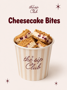 Cheese Cake Bites  - The Sip Club abu-dhabi