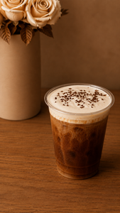 Americano with Salted Vanilla Cold Foam - WASF dubai
