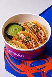Spicy Taco Ramen  - Mokko Cafe sharjah