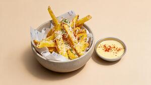 Triple Cooked Cheese Fries - Around The Block dubai