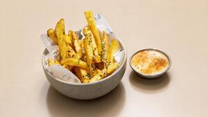 Triple Cooked Teriyaki Fries - Around The Block dubai
