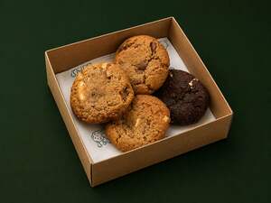 Mini Cookies - 4 pcs - Target Cafe dubai