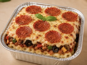 Pepperoni Pizza Bechamel - MAMAMEZA abu-dhabi