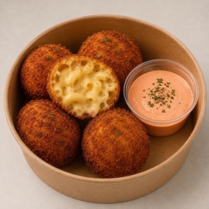 Fried Bechamel Pasta Ball - MAMAMEZA abu-dhabi
