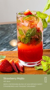 Strawberry Mojitoo - Two Point Oh dubai