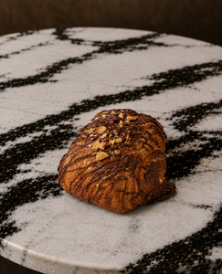 Peanut Butter & Caramel Croissant  - Villa18 dubai