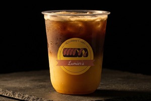 Orange Sunset Americano - Lumier's Chimney Cake  dubai
