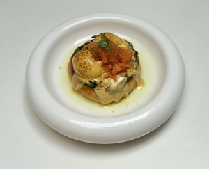 Smoked Salmon Benedict  - Sla Cafe  abu-dhabi