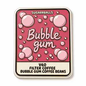 Bubble Gum V60 Metal Sticker - Sugarr Balls sharjah