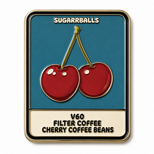 Cherry V60 Metal Sticker - Sugarr Balls sharjah
