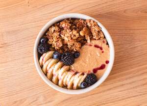 Overnight Porridge bowl - Milk Bakery dubai