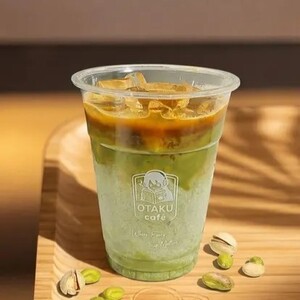 Iced Pistachio Latte آيس لاتيه بالفستق - Otaku Cafe ras-al-khaimah