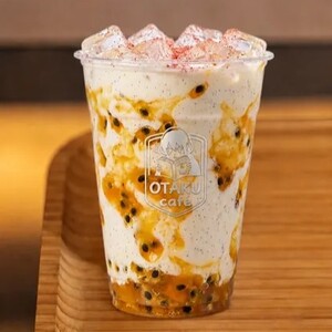 Passion Fruit Milkshake ميلك شيك باشن فروت - Otaku Cafe ras-al-khaimah