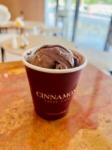 Chocolate Ice Cream - Cinnamon Taste Cafe  sharjah