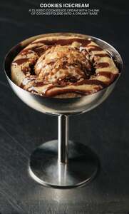Ice cream Milk Chocolate Cookies - KAWFEE sharjah