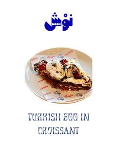 Turkish Egg in Croissant - Nosh Cafe abu-dhabi
