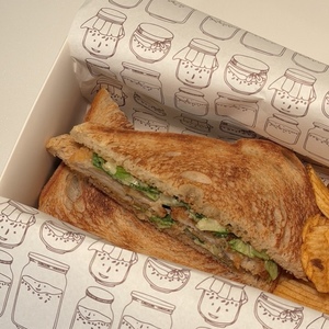 Chicken Caesar Toastie - Fermented Bakery khor-fakkan