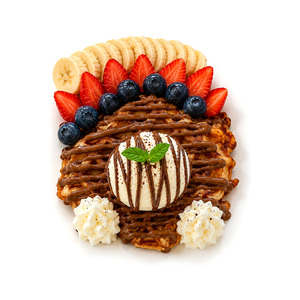 Nutella Croffle  - COD CAFE sharjah