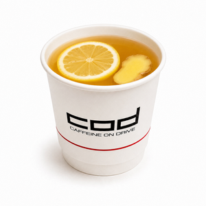 Ginger & Lemon Tea - COD CAFE sharjah