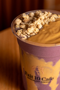  fruity Acai Smoothie - Exit 10 Cafe sharjah
