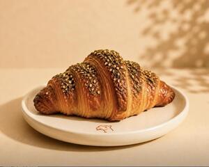 Zaatar Croissant - Exit 10 Cafe sharjah